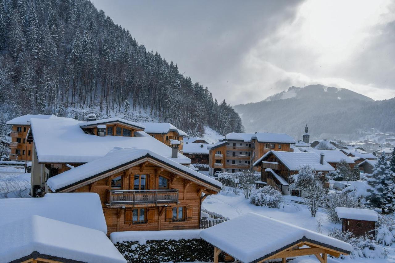 Roof Top Moutain View Direct Access Morzine Avoriaz Montriond Exteriér fotografie